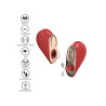 Xocoon Stimulateur de clitoris HeartBreaker Rouge